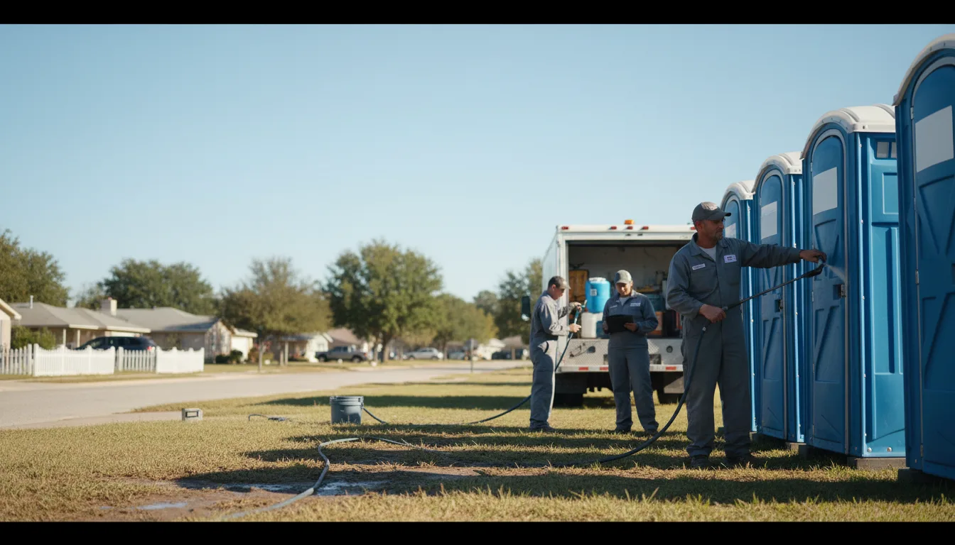 Long-Term Portable Toilet Rental in Watford City, ND near me
